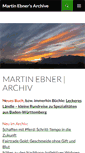 Mobile Screenshot of martin-ebner.net